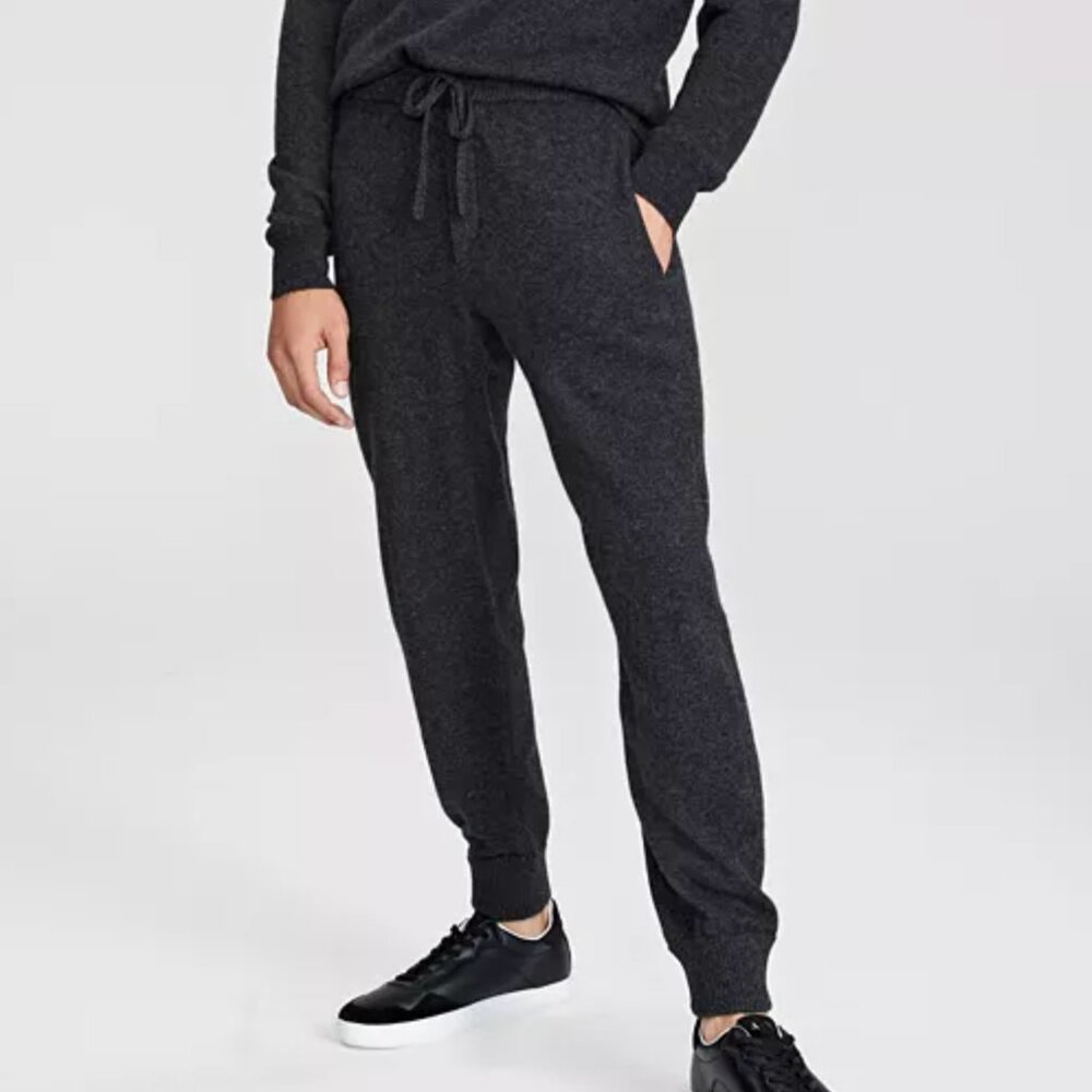 Club Room Cashmere Sweatpants – Charcoal (Tagged Large, Fits Like a Medium)